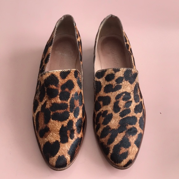 madewell leopard slides